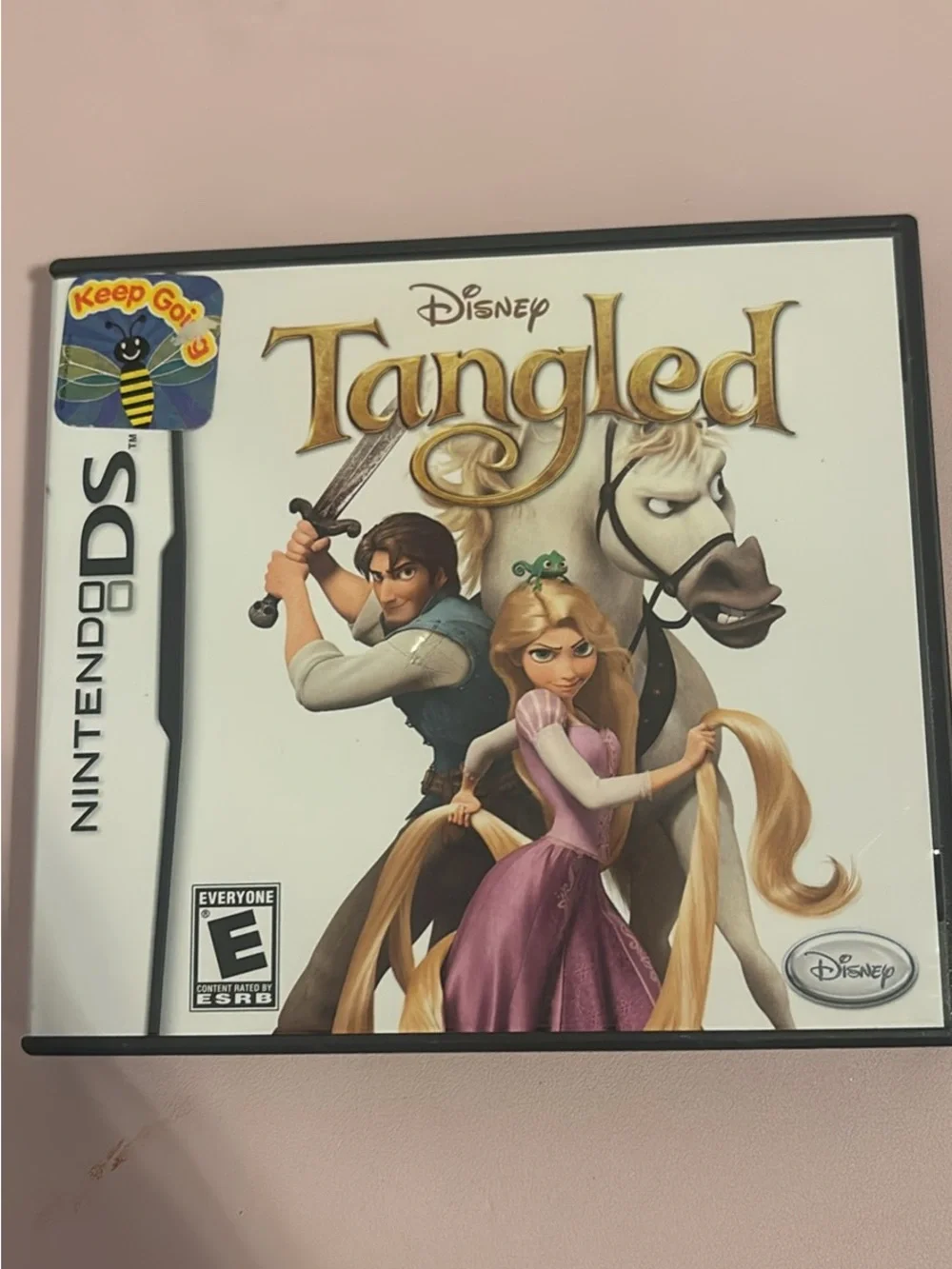 Nintendo Disney Tangled Video Game - White Case